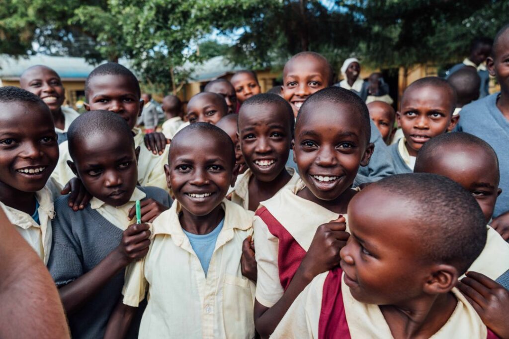 Children at Macheo Children's Organisation, Kenya